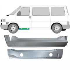 Inre + yttre fram tröskel reparationspanel för Volkswagen Transporter T4 1990-2003 / Vänster / Set 9906