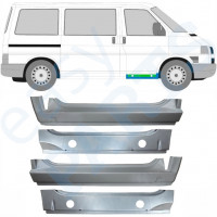 Inre + yttre fram tröskel reparationspanel för VW Transporter T4 1990-2003 / Set 9907