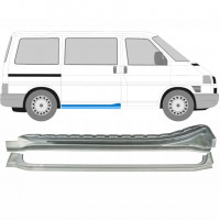 Skjutdörr tröskel reparationspanel för VW Transporter T4 1990-2003 / Höger / Set 10288