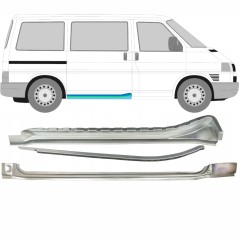 Skjutdörr tröskel reparationspanel för Volkswagen Transporter T4 1990-2003 / Höger / Set 10289