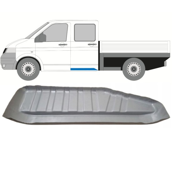 Reparationsplåt insteg vänster/höger för Volkswagen Transporter T5 2003-2015 / Vänster 16846