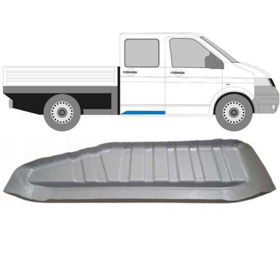 Reparationsplåt insteg vänster/höger för Volkswagen Transporter T5 2003-2015 / Höger 16837