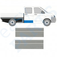 Bakdörr reparationspanel yttre för VW Transporter T5 2003-2015 / Vänster = Höger (symmetrisk) / Dubbelkabin / Set 10265