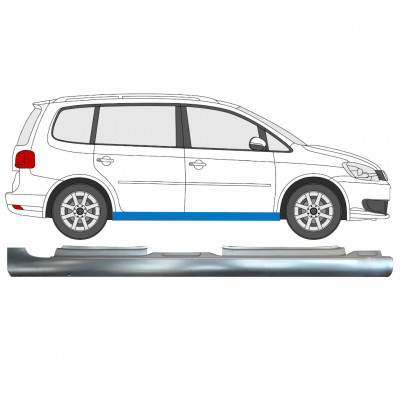 VW TOURAN 2010-2015 full TRÖSKELPLÅT TILL / HÖGER