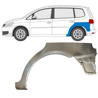 Sidovägg hjulhuskant för VW Touran 2010-2015 / Vänster 8195