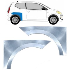 Sidovägg hjulhuskant för Volkswagen UP! 2011- / Vänster+Höger / Set 17210