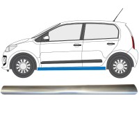 Nedre tröskelplåt reparationspanel för Volkswagen UP! 2011- / Vänster 14819