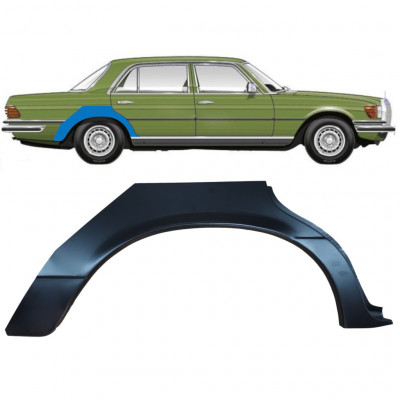 MERCEDES S-CLASS 1972-1980 REPARATION AV BAKSKÄRM / HÖGER