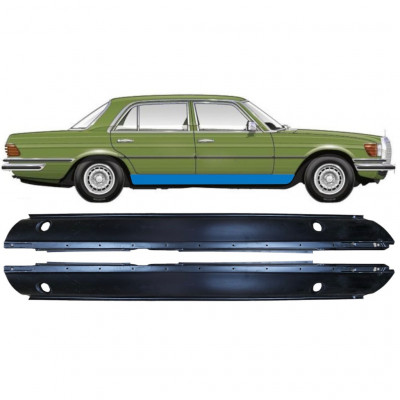 Tröskelplåt reparationspanel för Mercedes S-class 1972-1980 / Set 11950