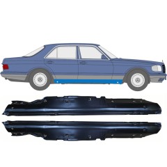 Tröskelplåt för Mercedes S-Class W126 1979-1991 / Vänster+Höger / Set 9578