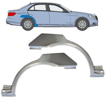 Sidovägg hjulhuskant för Mercedes-Benz E-Class W212 2009-2016 / Vänster+Höger / Set 14867