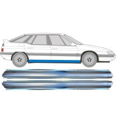 Tröskelplåt reparationspanel för Citroen XM 1989-2000 / Vänster+Höger / Set 11344