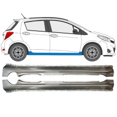 Tröskelplåt för Toyota Yaris 2011-2020 / Vänster+Höger / Set 14587