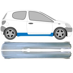 Tröskelplåt för Toyota Yaris 1999-2005 / Vänster+Höger / Set 9214