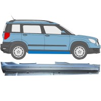 Tröskelplåt för Skoda Yeti 2009- / Höger 15975