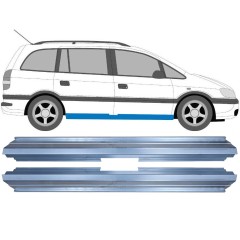 Tröskelplåt reparationspanel för Opel Zafira A 1999-2005 / Vänster = Höger (symmetrisk) / Set 9714