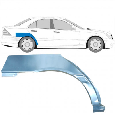 MERCEDES C-CLASS 2000-2007 REPARATION AV BAKSKÄRM / HÖGER