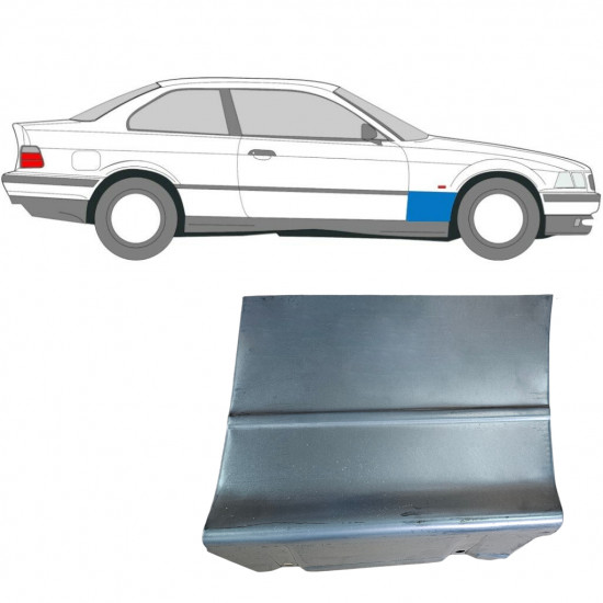 BMW E36 3 COUPE 1990-2000 REPARATIONSPANEL FÖR FRAMSKÄRM / HÖGER