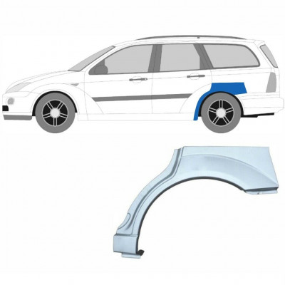 Sidovägg hjulhuskant för Ford Focus 1998-2007 / Vänster / COMBI 6290