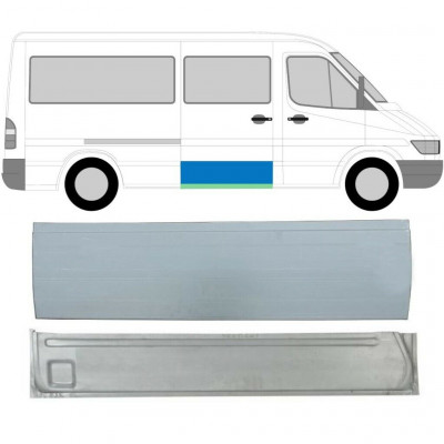 Skjutdörr reparationspanel för Mercedes Sprinter 1995-2006 / Set 5799