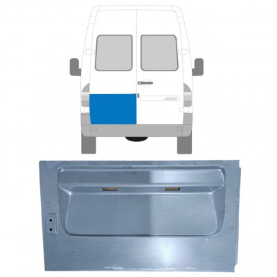 MERCEDES SPRINTER 1995-2006 REPARATIONSPANEL FÖR BAKDÖRREN PANEL / VÄNSTER