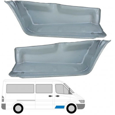 Fram steg reparationspanel för Mercedes Sprinter 1995-2006 / Vänster+Höger / Set 6266