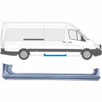 Skjutdörr tröskel reparationspanel för Mercedes Sprinter 2006- / Höger 5593