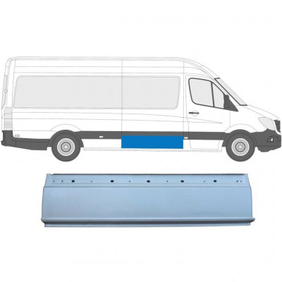 Reparation av sidopanel för Mercedes Sprinter 2006- / Höger 8809