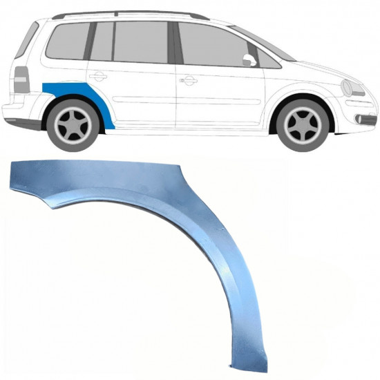 Sidovägg hjulhuskant för VW Touran 2003-2015 / Höger 5107